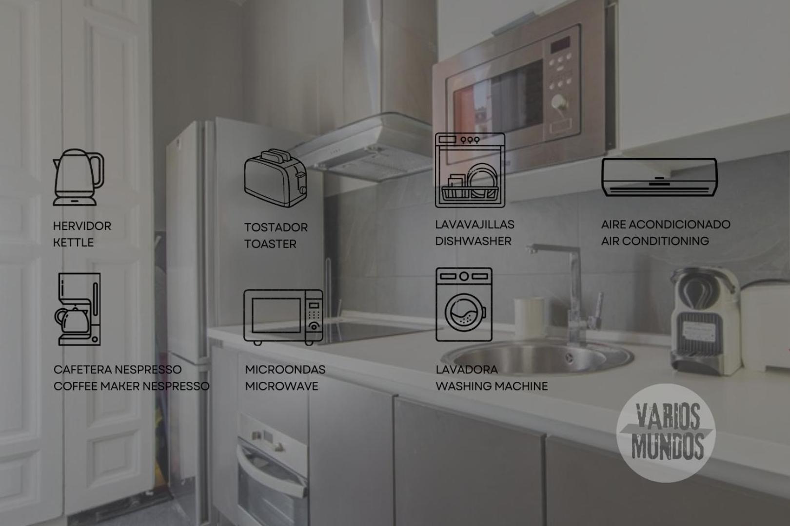 Great Apt Para 6Pax In The Heart Of Madrid Center المظهر الخارجي الصورة