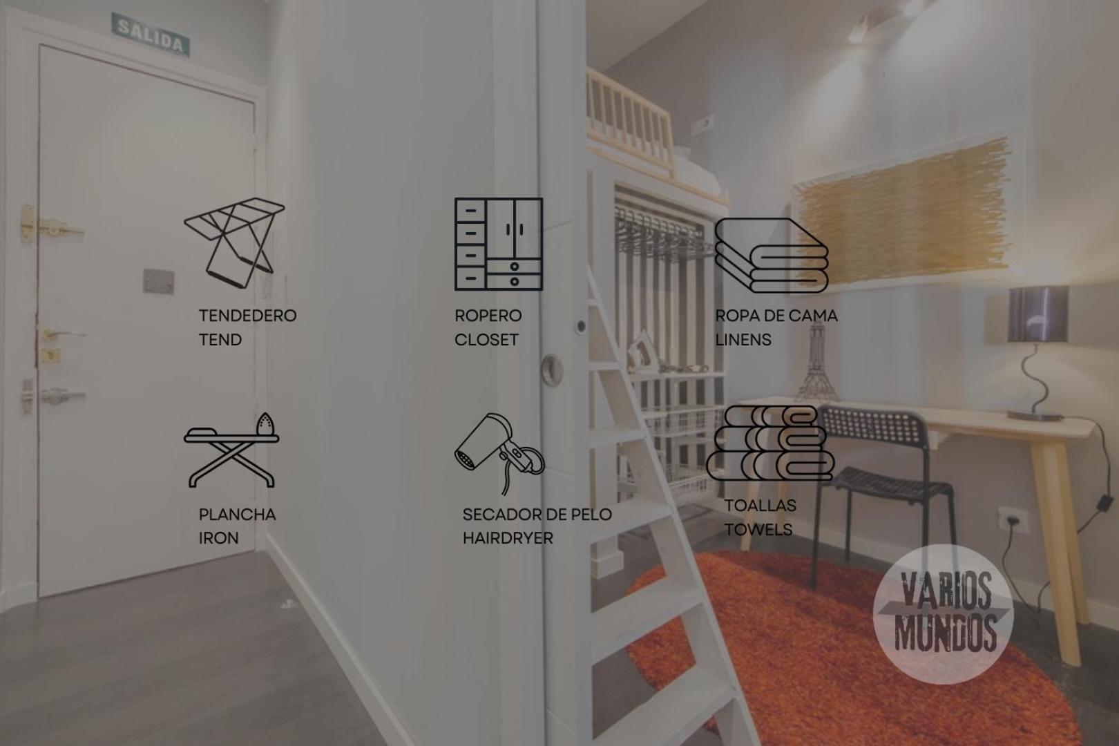 Great Apt Para 6Pax In The Heart Of Madrid Center المظهر الخارجي الصورة