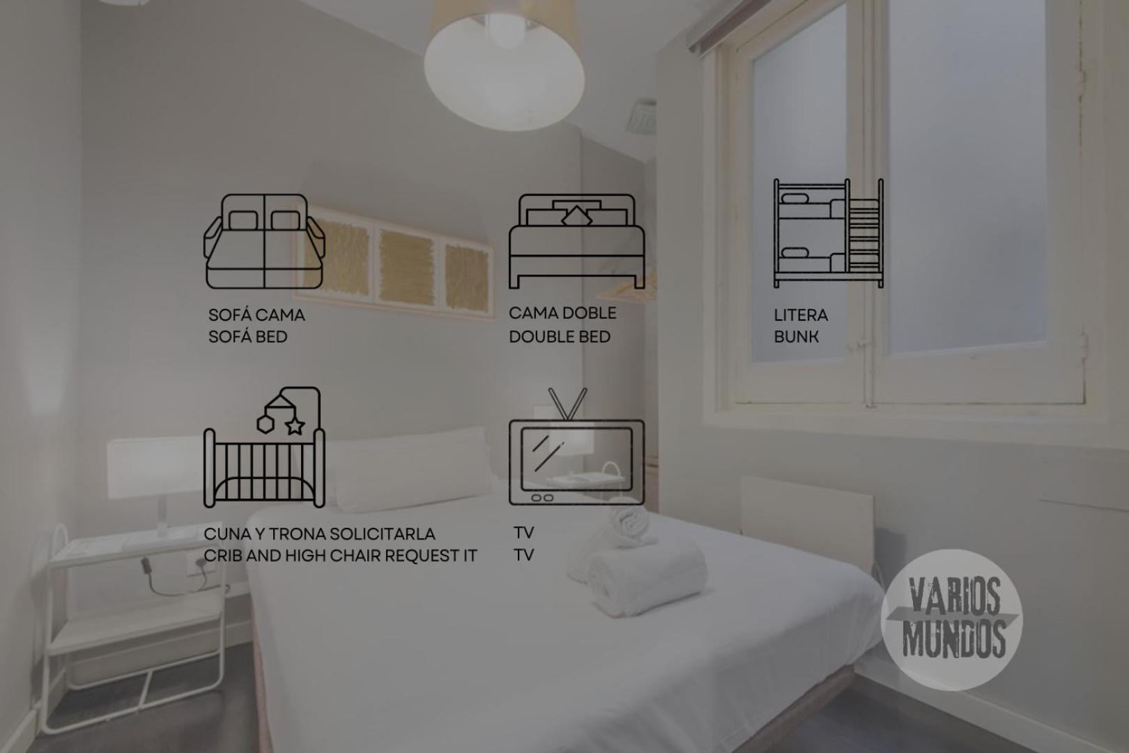 Great Apt Para 6Pax In The Heart Of Madrid Center المظهر الخارجي الصورة
